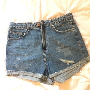 F21 high waisted shorts